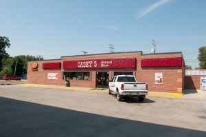 Casey's Rossville Exterior